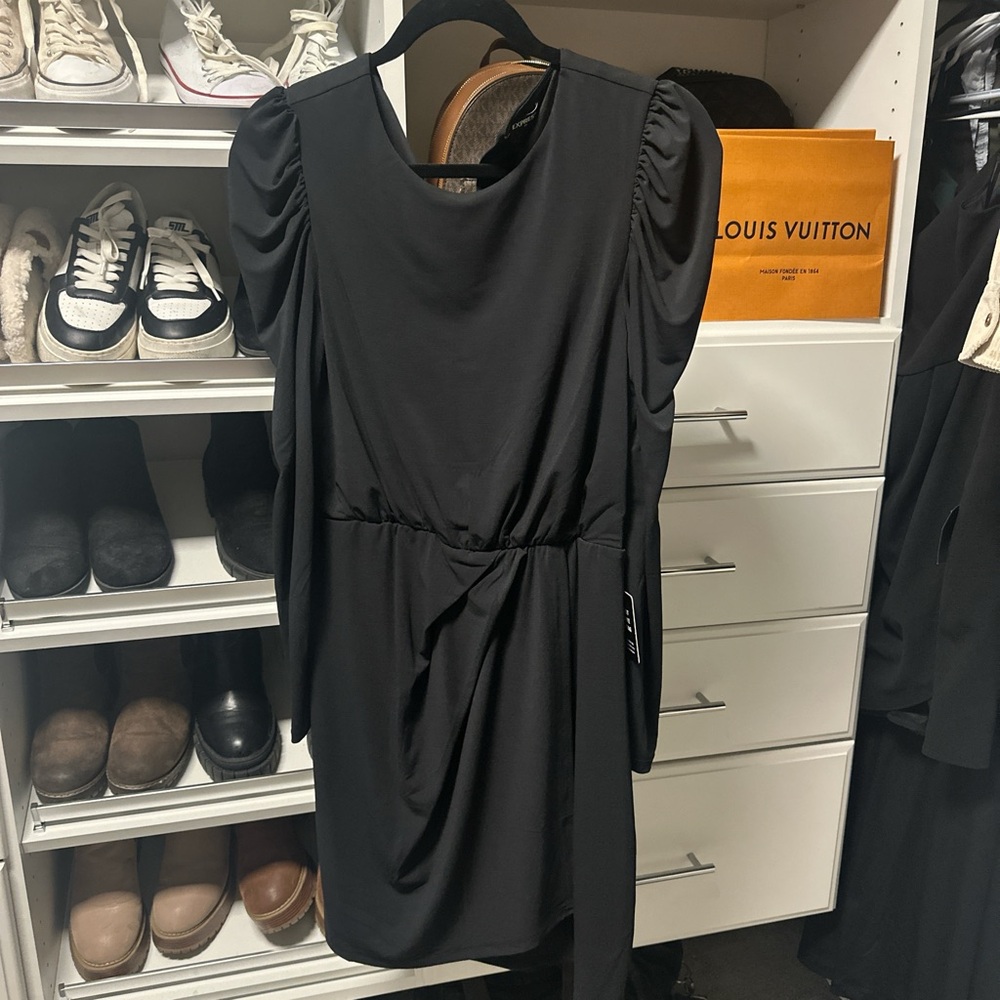 Express long sleeve mini dress